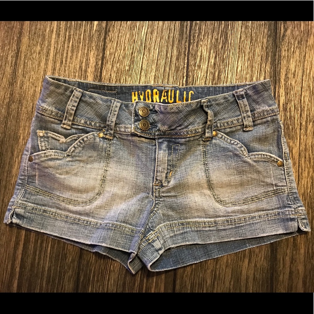 Hydraulic Jean Shorts